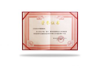 榮譽證書.